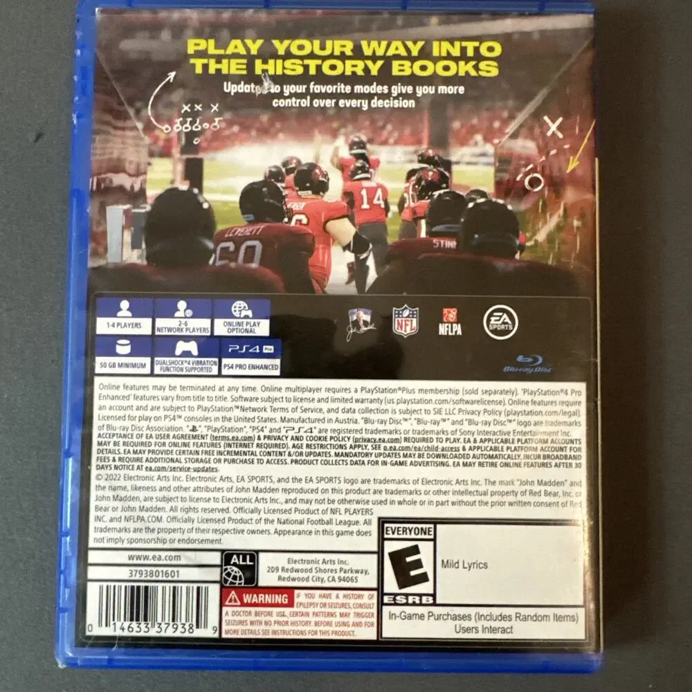 EA SPORTS Madden NFL 23 (PS4) 2022 Multiplayer E-Everyone